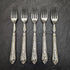 Around 1879 British Antique Sterling Silver Handle Cutlery Set in Wooden Box